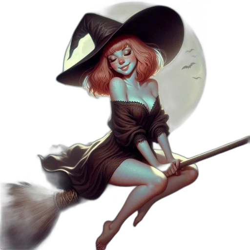 staff, hat, fantasy art, concept art transparent PNG cut-out