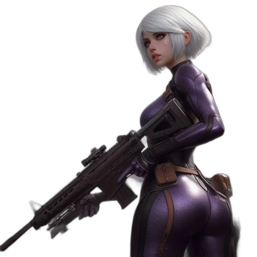weapon, staff, robot, concept art transparent PNG cut-out