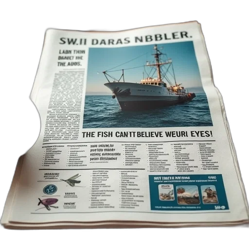 newspaper, page, large, advertisement transparent PNG cut-out