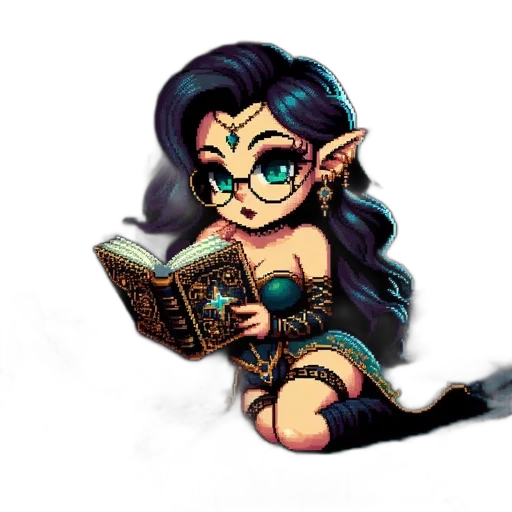 fantasy art, pixel art, comic book art, concept art transparent PNG cut-out