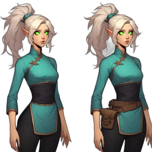 concept art, fantasy art, pixel art, 3d render transparent PNG cut-out