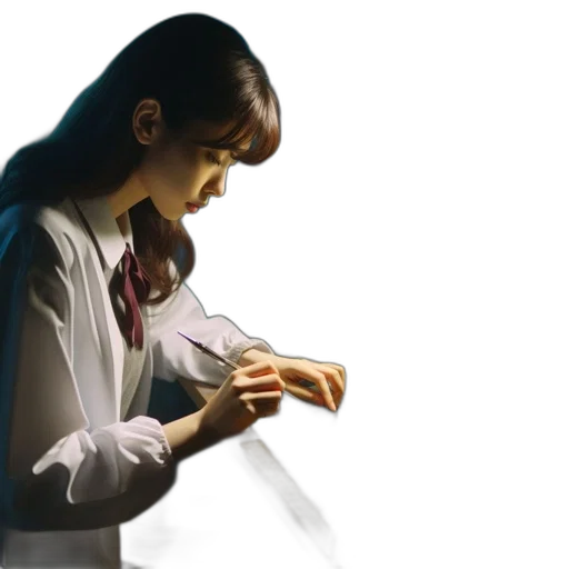 jewelry, staff, jacket, photorealistic transparent PNG cut-out