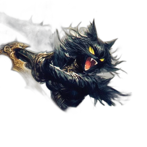 dragon, staff, mask, creature transparent PNG cut-out