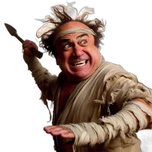 staff, creature, animal, face transparent PNG cut-out