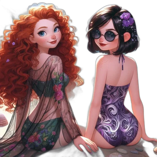 dress, fantasy art, concept art, cartoon transparent PNG cut-out