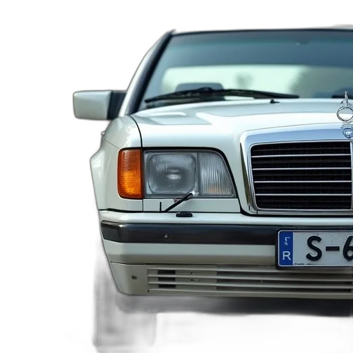 car, photorealistic, 3d render, vaporwave transparent PNG cut-out