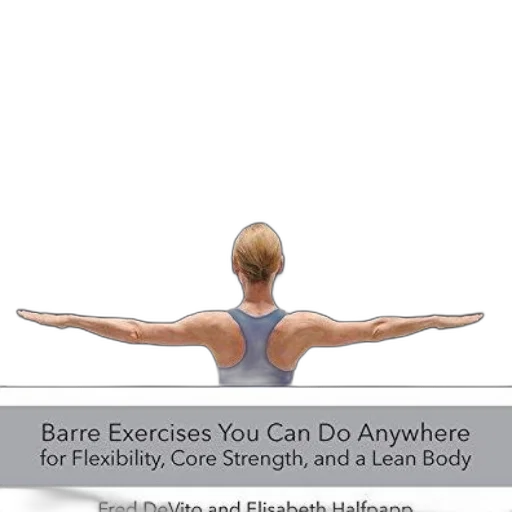 barre, fitness, book, cover transparent PNG cut-out