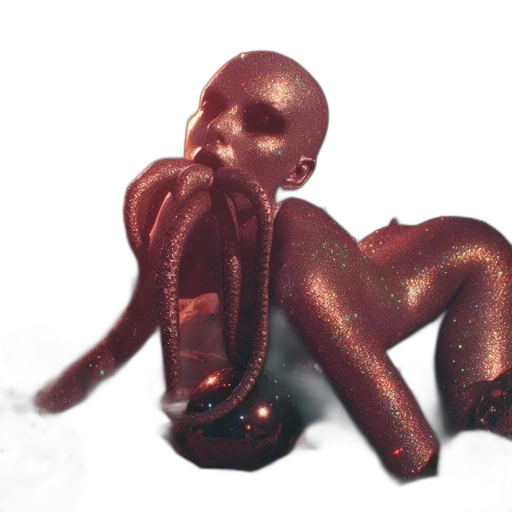 creature, animal, 3d render, concept art transparent PNG cut-out