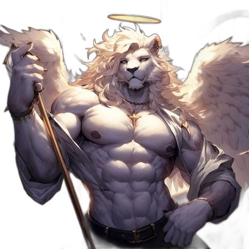 staff, animal, fantasy art, concept art transparent PNG cut-out