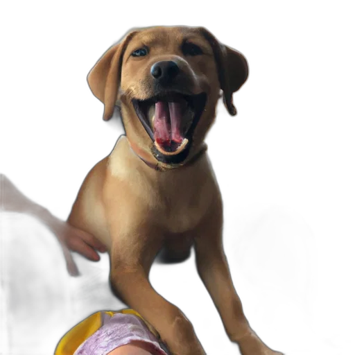 animal, staff, creature, photorealistic transparent PNG cut-out