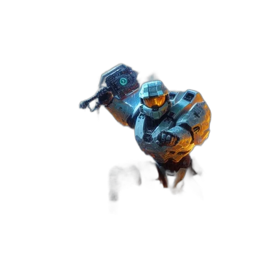 robot, weapon, creature, dragon transparent PNG cut-out