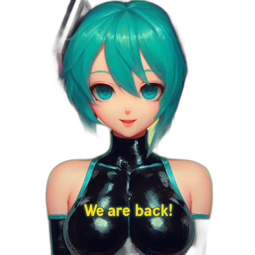robot, 3d render, anime, cyberpunk transparent PNG cut-out