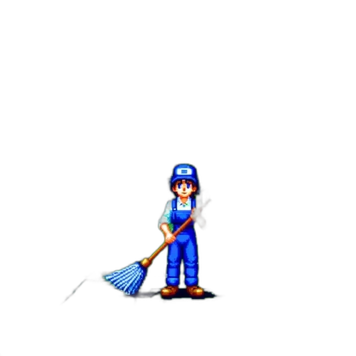 staff, robot, hat, weapon transparent PNG cut-out