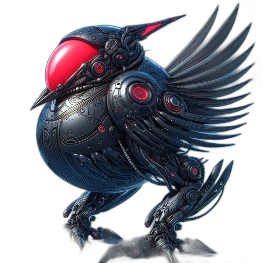 robot, creature, animal, dragon transparent PNG cut-out