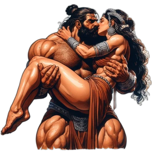 comic book art, concept art, fantasy art, photorealistic transparent PNG cut-out