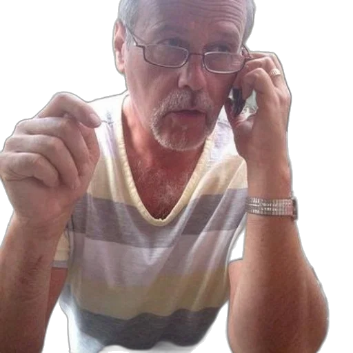 staff, face, jewelry, older transparent PNG cut-out