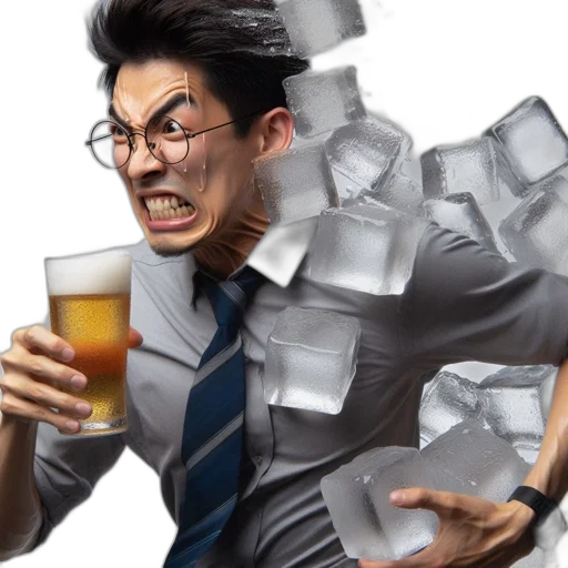 bottle, face, jacket, food transparent PNG cut-out