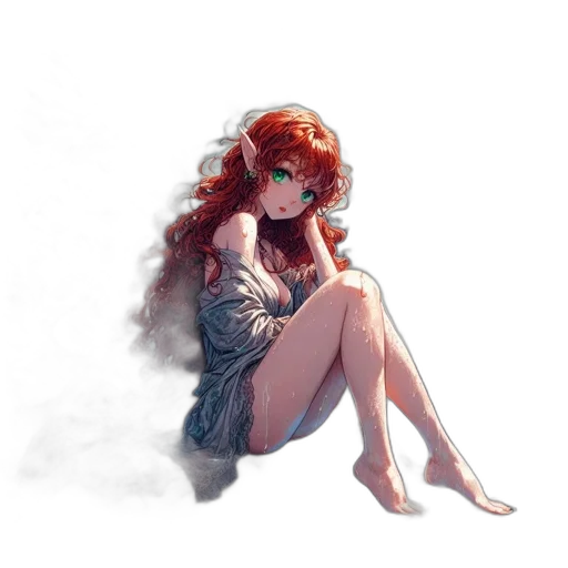 dress, staff, crown, face transparent PNG cut-out