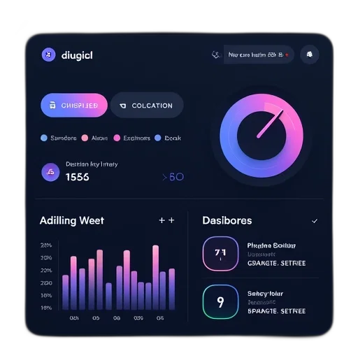 neon, dashboard, design, uixt transparent PNG cut-out