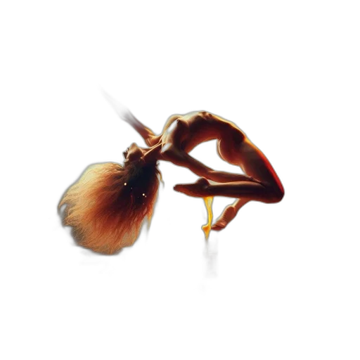 flower, hair, animal, staff transparent PNG cut-out