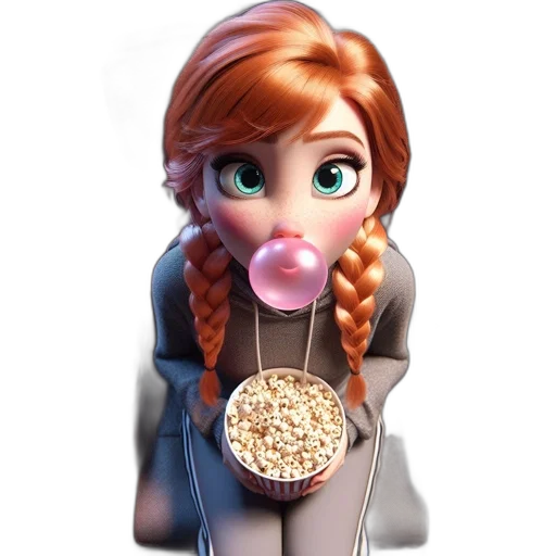 food, 3d render, cartoon, fantasy art transparent PNG cut-out