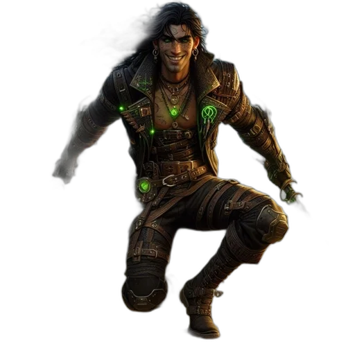 staff, jacket, concept art, comic book art transparent PNG cut-out