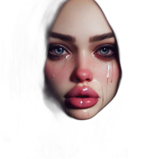 face, mask, creature, robot transparent PNG cut-out