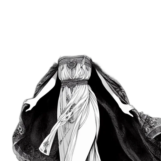dress, crown, mask, face transparent PNG cut-out
