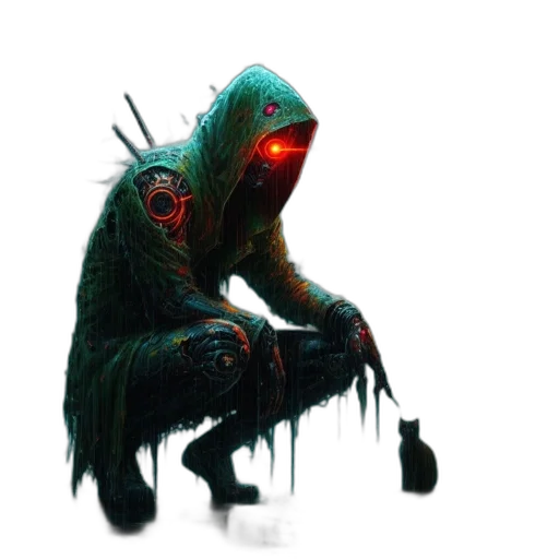 creature, staff, mask, animal transparent PNG cut-out