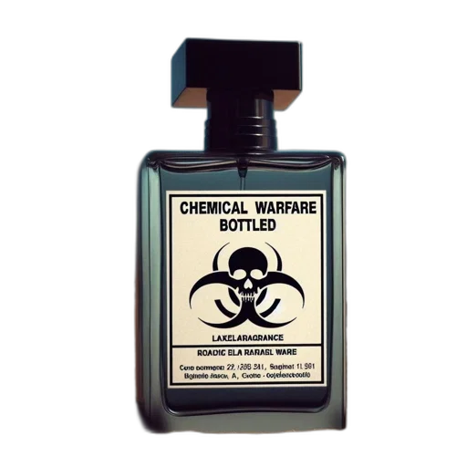 bottle, perfume, labeled, chemical transparent PNG cut-out