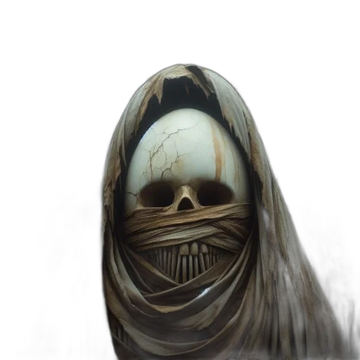 mask, face, creature, hair transparent PNG cut-out
