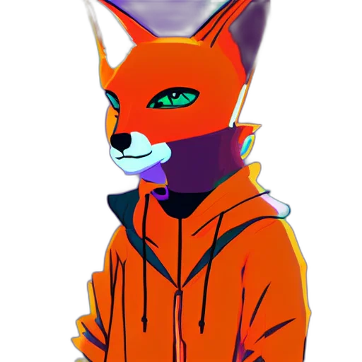jacket, mask, staff, animal transparent PNG cut-out
