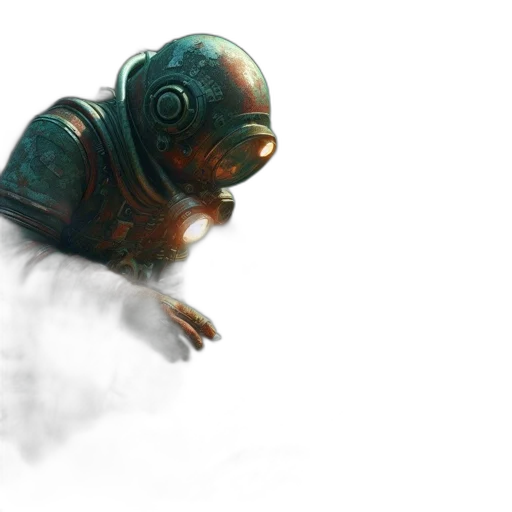 robot, mask, creature, face transparent PNG cut-out