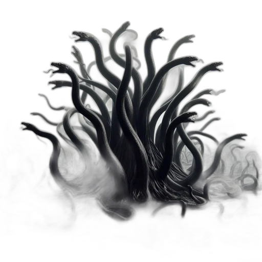 hair, creature, dragon, mask transparent PNG cut-out