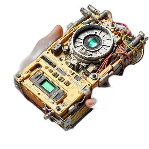 robot, weapon, jewelry, car transparent PNG cut-out