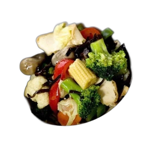food, crown, photorealistic, 3d render transparent PNG cut-out