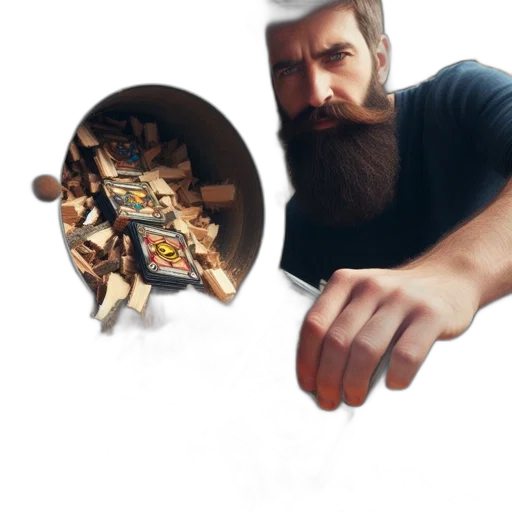weapon, food, robot, hair transparent PNG cut-out