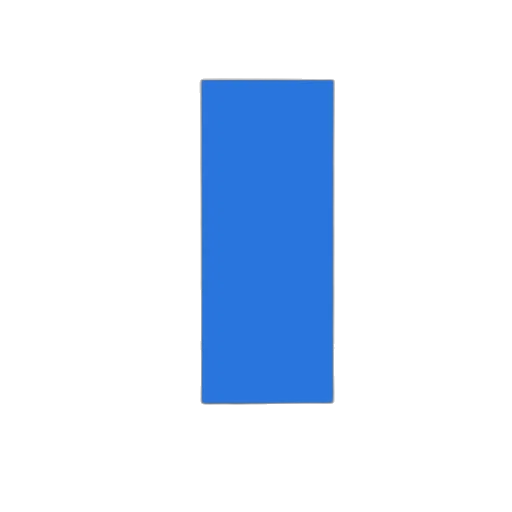 staff, robot, pixel art, blue transparent PNG cut-out