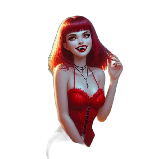 dress, jewelry, fantasy art, comic book art transparent PNG cut-out