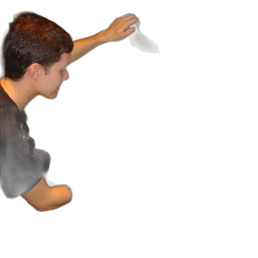 weapon, staff, hair, mask transparent PNG cut-out