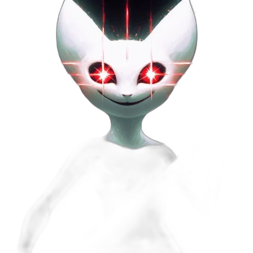 robot, mask, creature, staff transparent PNG cut-out
