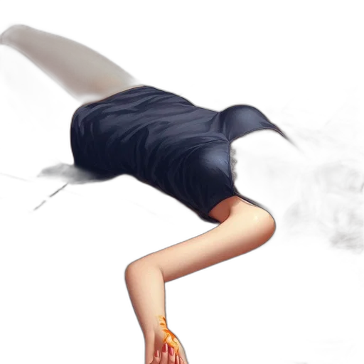 dress, shoes, creature, mask transparent PNG cut-out