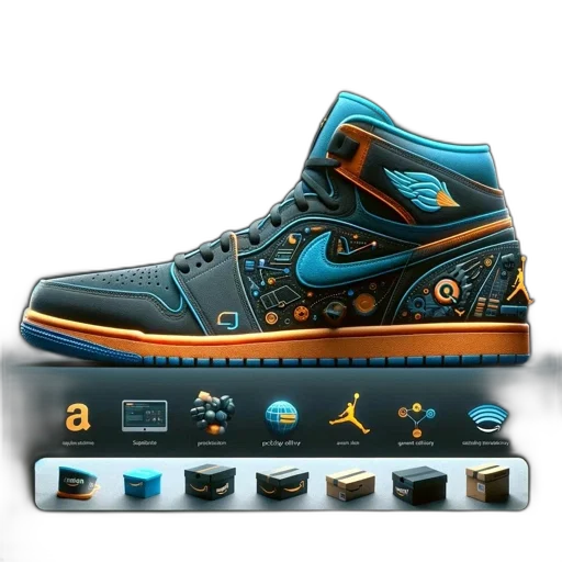 shoes, 3d render, blue, illustration transparent PNG cut-out