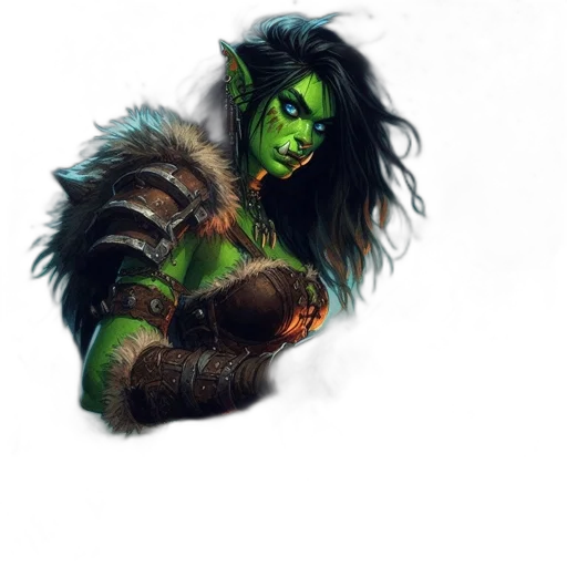 creature, dragon, staff, fantasy art transparent PNG cut-out