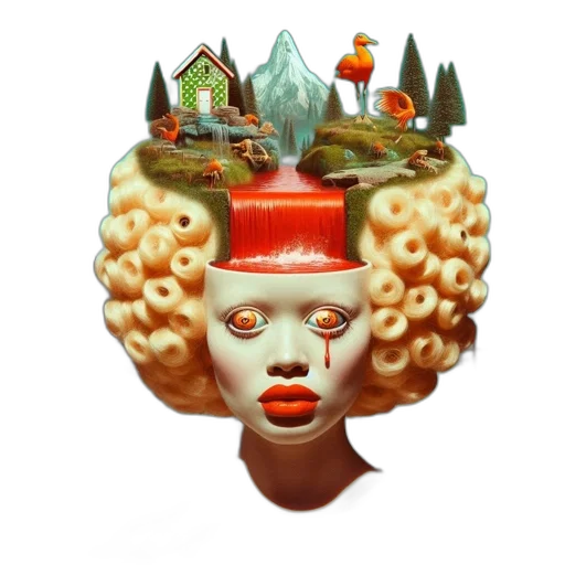 hat, crown, mask, face transparent PNG cut-out
