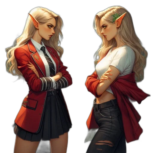 jacket, staff, concept art, fantasy art transparent PNG cut-out