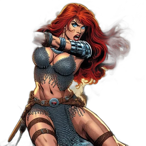 comic book art, fantasy art, concept art, cartoon transparent PNG cut-out
