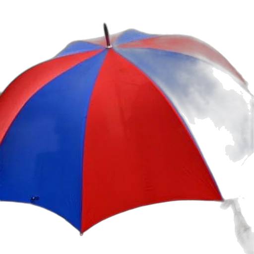 umbrella, staff, jacket, 3d render transparent PNG cut-out