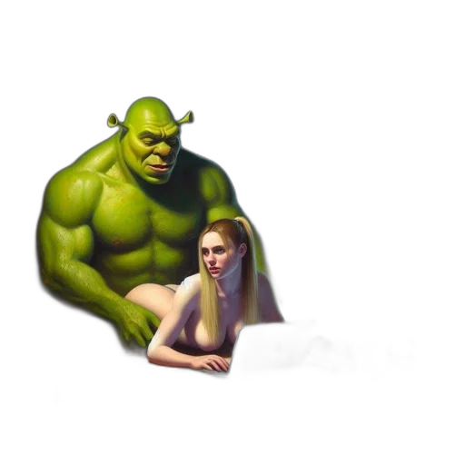 creature, face, animal, weapon transparent PNG cut-out
