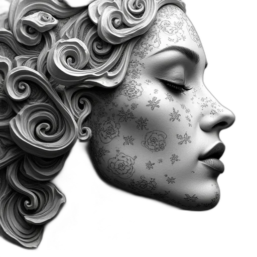 mask, face, crown, jewelry transparent PNG cut-out